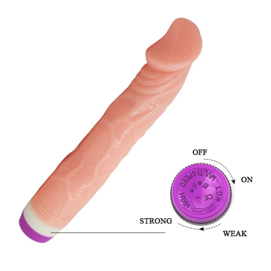 BAILE - VIBRATORE NATURALE REALISTICO 22 CM